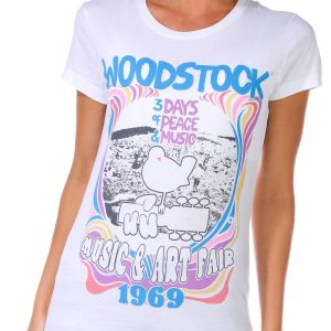 Juniors Woodstock Graphic Tee