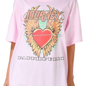 Juniors Journey Faithfully Graphic Tee