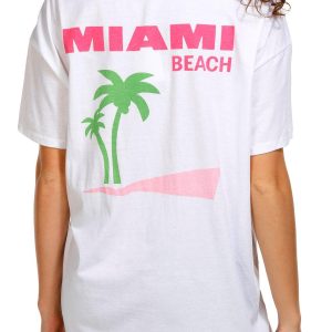 No Comment Juniors Miami BF Tee