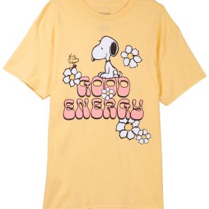 Snoopy Juniors Good Energy Graphic Tee