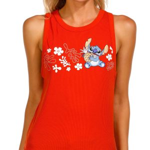 Stitch Juniors Stitch Pineapple Tank Top