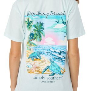 Simply Southern Juniors Keep Moving Forward Tee