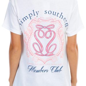 Simply Southern Juniors Members Club Short Sleeve Tee