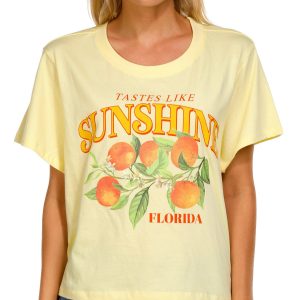 Coastal Dreamer Juniors Sunshine Oranges T-Shirt