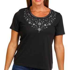 Coral Bay Petite Luminous Bling Necklace Top