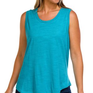 Blue Sol Petite Solid Luxey Tank Top