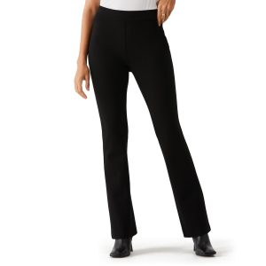 Rafaella Petite Ponte Bootcut Pull On Pants