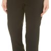 Counterparts Petite Pull-On Button Hem Capris