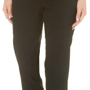 Counterparts Petite Pull-On Button Hem Capris