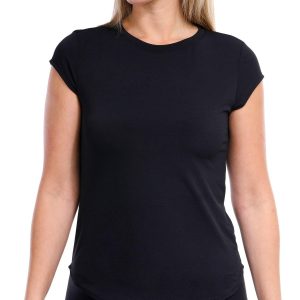 Blue Sol Petite Solid Color Cap Sleeve Top