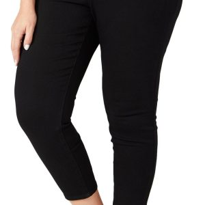 D. Jeans Plus Double Button Skinny Ankle Jeans