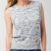 Blue Sol Womens Space Dye Sweater Vest