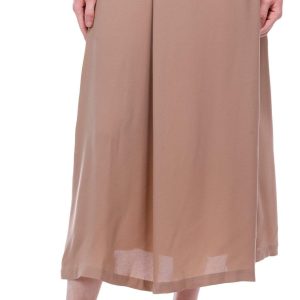 Philosophy Womens Belted Midi Skirt