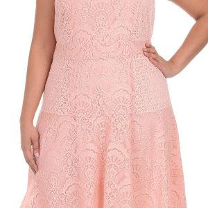 NY Collection Plus Sleeveless Fit & Flare Dress