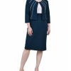 NY Collection Womens Petite 2 Piece Dress Set