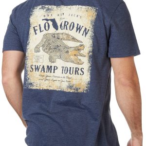 FloGrown Mens Swamp Tour Graphic T-Shirt