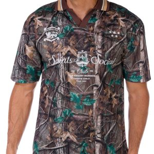 Saints Studio Mens Short Sleeve Polo Shirt