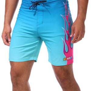 Hurley Men's Phantom Nascar Flame Swim Shorts