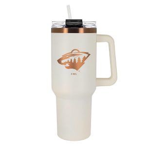 NHL Minnesota Wild Creme & Copper 40 oz. Colossus