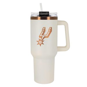 NBA San Antonio Spurs Creme & Copper 40 oz. Colossus