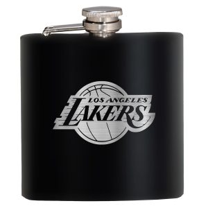 NBA Los Angeles Lakers 6 Oz. Stealth Laser Etched Hip Flask
