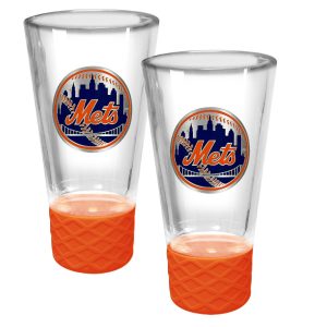 MLB New York Mets 2 Pc. 4 Oz. Emblem Cheer Shot Glass