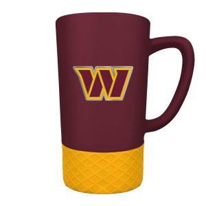 NFL Washington Commanders 15oz Jump Ceramic Mug With Emblem