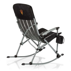 ASU SUN DEVILS NCAA Outdoor Rocking Camp Chair with Bag