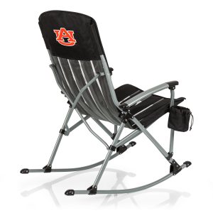 AUBURN NCAA Outdoor Rocking Camp Chair with Bag