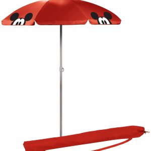 Oniva Mickey Mouse 5.5 Foot Portable Beach Umbrella