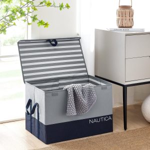 Nautica Folding Large Storage Trunk with Lid