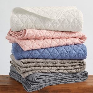 Levtex Home Reversible Rowan Quilted Throw