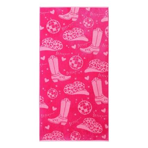 Betsey Johnson Western Wear Beach Towel