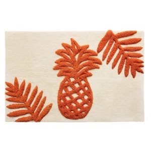 Tommy Bahama Batik Pineapple Bath Rug