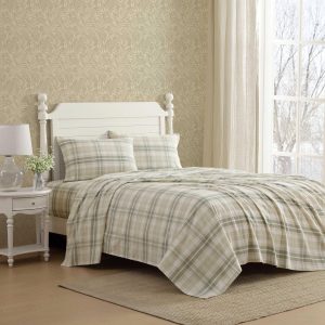 Laura Ashley Mulholland Plaid Sheet Set