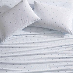 Nautica T200 Washed Percale Sheet Set