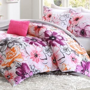 Intelligent Design Olivia Pink Comforter Set