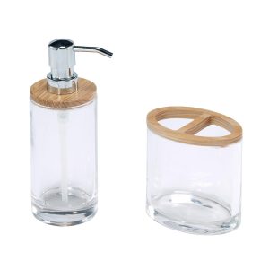 Izod Cove Clear 2 Pc. Bath Set