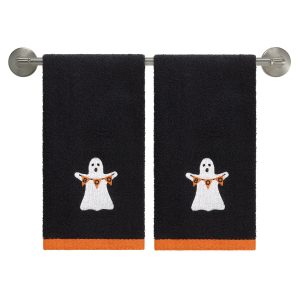 Avanti Ghost Boo Halloween Hand Towels Set of 2