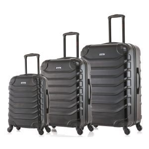INUSA Endurance Hardside Lightweight Spin 3 pc Luggage Set