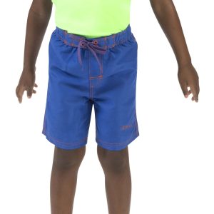 Little Dolfin Boys Solid Swim Trunks