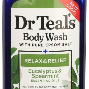 Dr Teals 24 Fl.Oz. Relax & Relief Pure Epsom Salt Body Wash