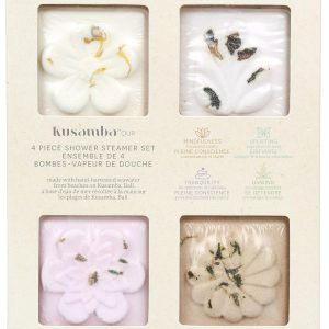 Kusamba 4 Pk Shower Steamer Set