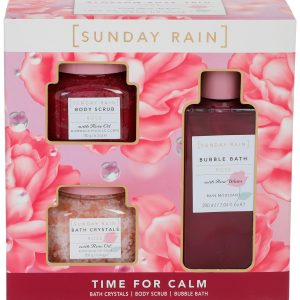 Sunday Rain 3 Pc Blossom Rose Trio