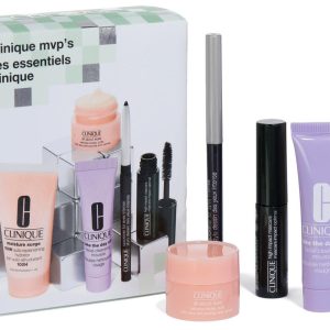 Clinique 5 Pc MVPs Skincare and Makeup Gift Set