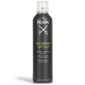 Rusk 10 Oz Working Flexible Hairspray Medium Hold