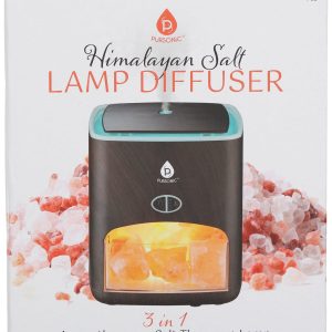 Pursonic 3-in-1 Himalayan Salt Lamp Diffuser