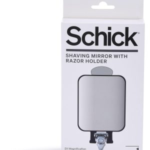 Schick Shaving Mirror with Razor Holder