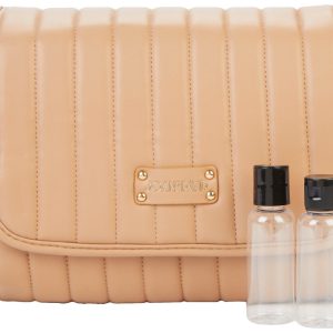 Joan + David Quilted Hanging Cosmetic Organizer