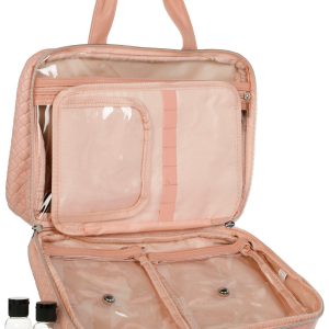 Joan + David Woven Cosmetic Case